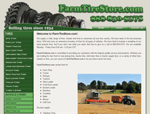 Tablet Screenshot of farmtirestore.com